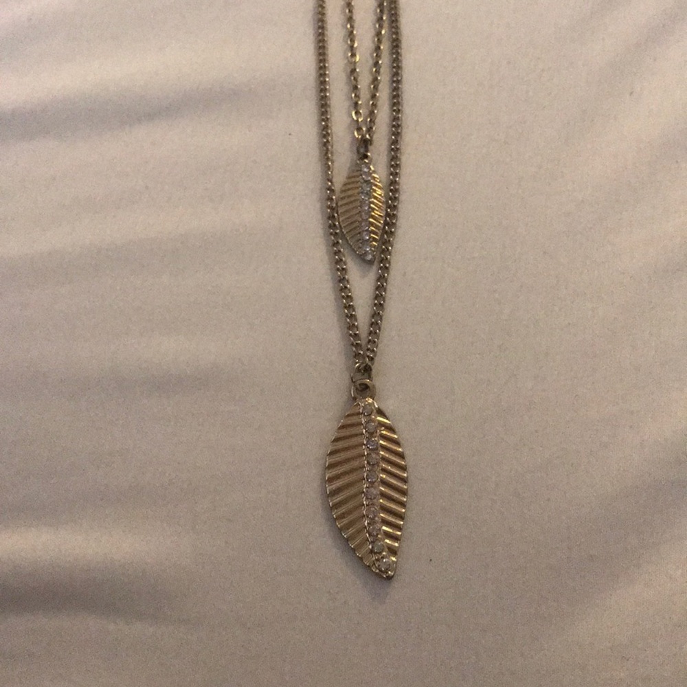 Gold Leaf Necklace